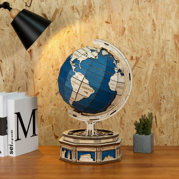 3D Globe Wooden Puzzle 567PCS - Image 5