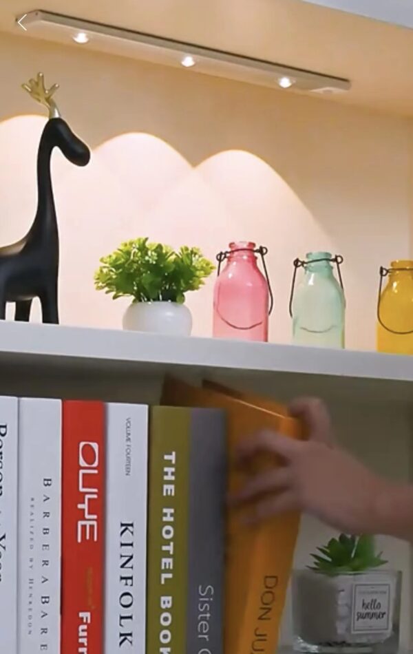 LED Night Light Under Cabinet Light USB Rechargeable Motion Sensor 40cm 3 lights - Image 15