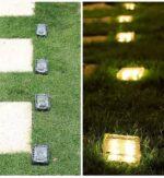 Outdoor Garden Waterproof Solar LED Light Ice Brick Style - Image 14