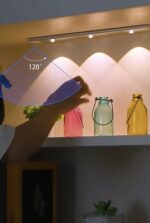 LED Night Light Under Cabinet Light USB Rechargeable Motion Sensor 40cm 3 lights - Image 14