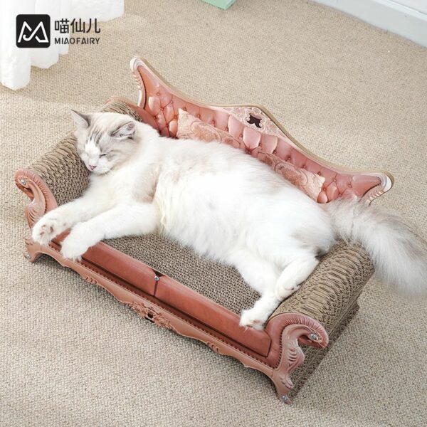 Cat Scratching Board Sofa Bed Cat Toy - Image 4