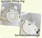 Stainless Steel Thermos Cute Bear Design for Children - White Colour - Image 11