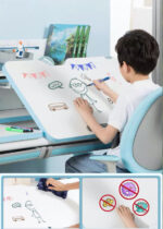 Ergonomic Kid's Study Desk and Chair Height Adjustable Pink Colour Children Desk - Image 10