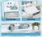 Ergonomic Kid's Study Desk and Chair Height Adjustable Pink Colour Children Desk - Image 5