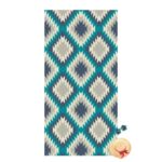 Beach Towel Kids Hoodie Towel Microfiber Quick Dry Sand Free - Size L - Image 8