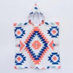 Beach Towel Kids Hoodie Towel Microfiber Quick Dry Sand Free - Size L - Image 17