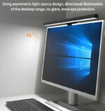 Monitor Light Desk Lamp Computer Monitor Light Bar - White - Image 11