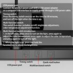 Monitor Light Desk Lamp Computer Monitor Light Bar - White - Image 9