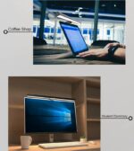 Monitor Light Desk Lamp Computer Monitor Light Bar - White - Image 6