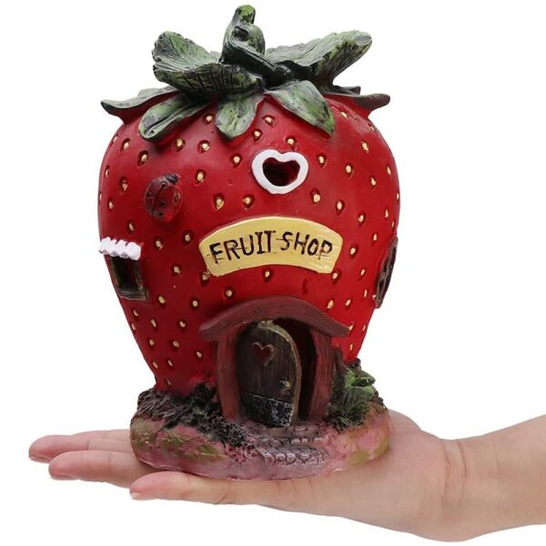 Solar LED Garden Light Outdoor Light Garden Decoration - Strawberry - Image 9