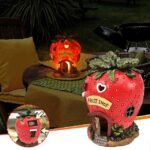 Solar LED Garden Light Outdoor Light Garden Decoration - Strawberry - Image 7