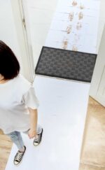 Door Mat Outdoor Anti Slip Doormat - Grey 60x90 - Image 8