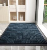 Door Mat Outdoor Anti Slip Doormat - Grey 60x90 - Image 7