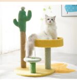Cat Scratching Post Cat Tree Tower Climbing Frame - Image 6