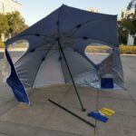 Beach Umbrella Beach Tent UV Protected Blue Colour - Image 12