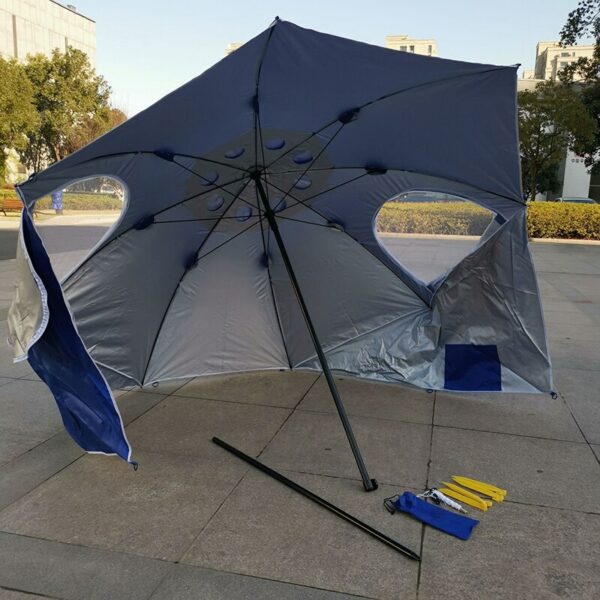 Beach Umbrella Beach Tent UV Protected Blue Colour - Image 12