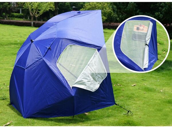 Beach Umbrella Beach Tent UV Protected Blue Colour - Image 7