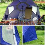 Beach Umbrella Beach Tent UV Protected Blue Colour - Image 4