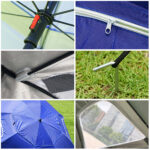 Beach Umbrella Beach Tent UV Protected Blue Colour - Image 19
