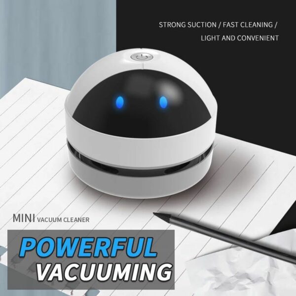 Mini Vacuum Cleaner Desk Cleaner Desk Table Dust Vacuum - Image 9