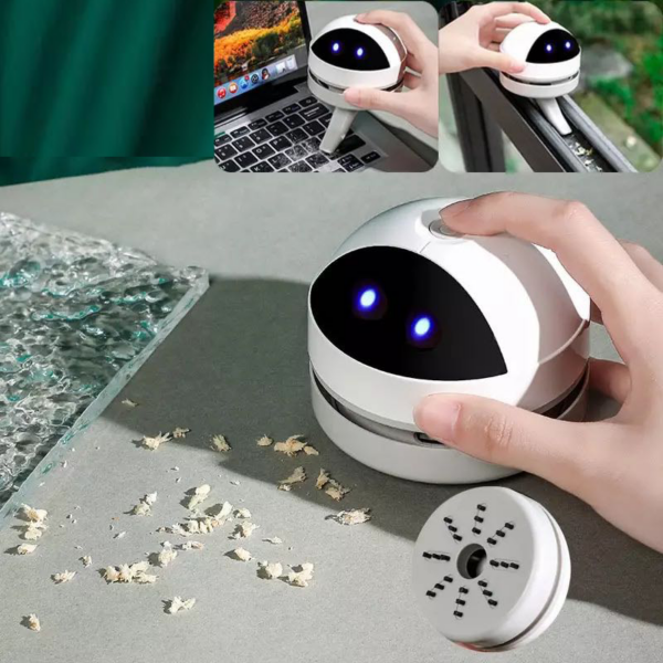 Mini Vacuum Cleaner Desk Cleaner Desk Table Dust Vacuum - Image 4