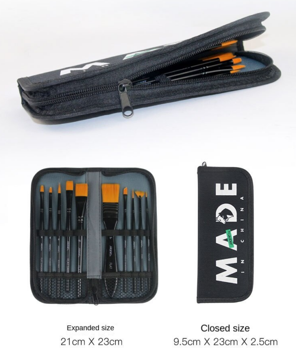 Maries Paint Brush Set 11 Pieces Gouache Brush Painting Set - Image 3