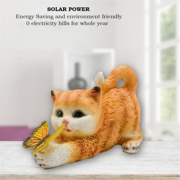 Solar LED Garden Light Outdoor Light Garden Decoration - Orange - Image 4