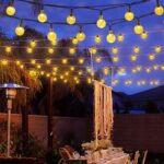 Solar USB String Light Garden Xmas Decoration 7m 50Led 2.4cm Crystal ball warm - Image 3