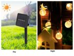 Solar USB String Light Garden Xmas Decoration 7m 50Led 2.4cm Crystal ball warm - Image 10
