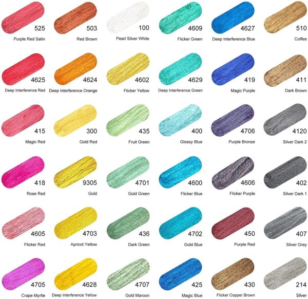 Paul Rubens Oil Pastels 36PCS Pearlescent Colours Soft Professional Oil Pastel - Image 19