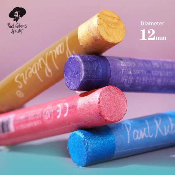 Paul Rubens Oil Pastels 36PCS Pearlescent Colours Soft Professional Oil Pastel - Image 8