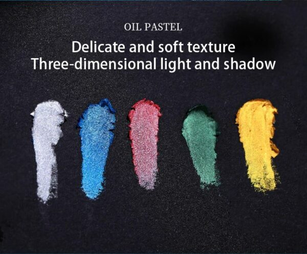 Paul Rubens Oil Pastels 36PCS Pearlescent Colours Soft Professional Oil Pastel - Image 11