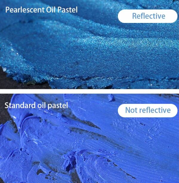 Paul Rubens Oil Pastels 36PCS Pearlescent Colours Soft Professional Oil Pastel - Image 10