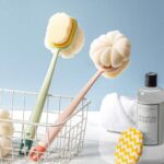 Bath Sponge Brush Long Handle 2 Pack