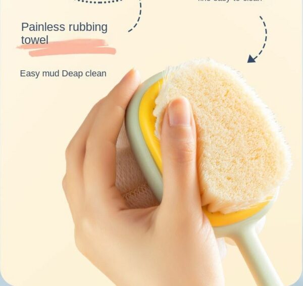 Bath Sponge Brush Long Handle 2 Pack - Image 6