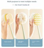 Bath Sponge Brush Long Handle 2 Pack - Image 5