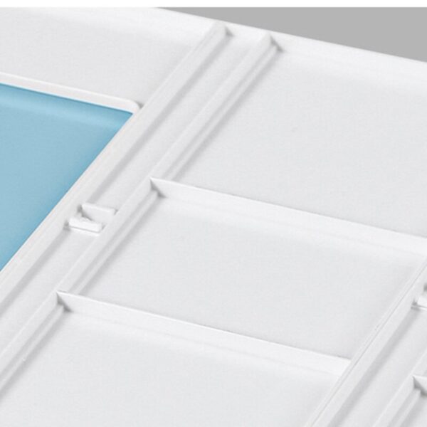 Desktop Bookshelf File Storage Rack - Pink Colour - Image 3