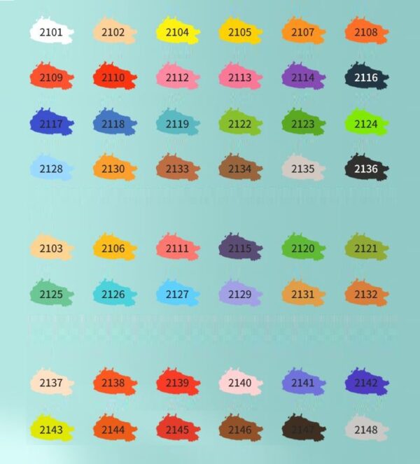 Super Soft Oil Pastels 48+4 PCS Easy Clean Silky Crayon Stick - Image 2