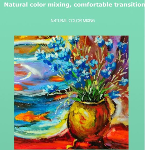 Super Soft Oil Pastels Macarons Colours 48+4 PCS Easy Clean Silky Crayon Stick - Image 8