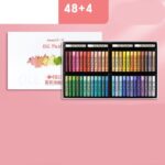 Super Soft Oil Pastels Macarons Colours 48+4 PCS Easy Clean Silky Crayon Stick - Image 14