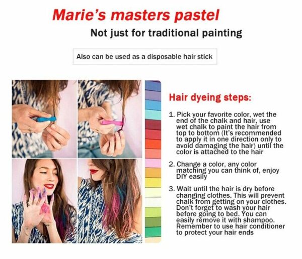 Marie Soft Pastels Set 48 Pack Soft Pastel - Image 12