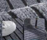 Door Mat Outdoor Anti Slip Doormat - Red 120x140 - Image 3