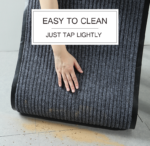 Door Mat Outdoor Anti Slip Doormat - Red 120x140 - Image 5