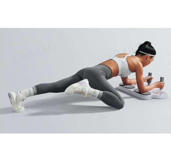Push Up Bar Indoor Trainer Multifunction Planking Board - Black - Image 16