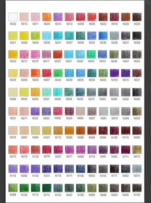 120-Piece Oil-Coloured Pencils Set - Image 5