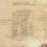 DIY Wooden Book Nook Miniature Dollhouse with musical LED light Sensor 006B - Image 10