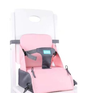 Portable Travel Booster Seat Mummy Bag - Pink