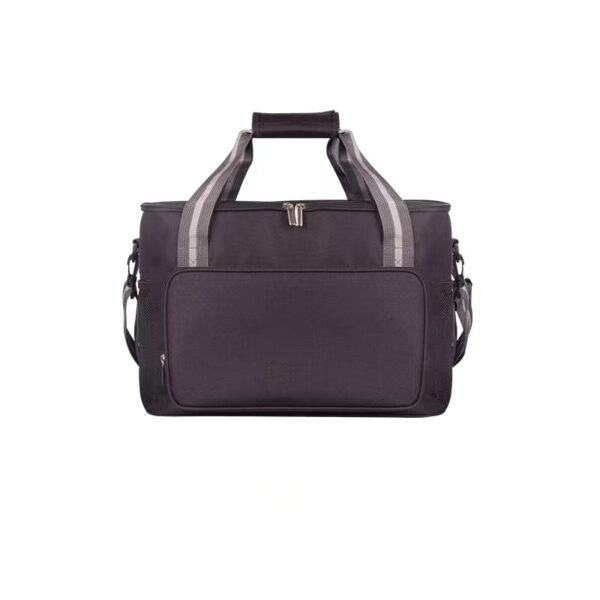 Cooler Bag Chilly Bag Portable Zipper Thermal insulated 24L Black - Image 2