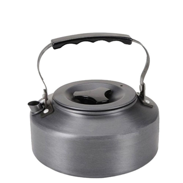Outdoor Camping Cookware Water Kettle Frying Pan Cooking Set - Orange - Image 9