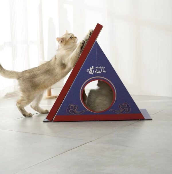 Cat Scratching Board Cat Scratcher Cat House - Image 7
